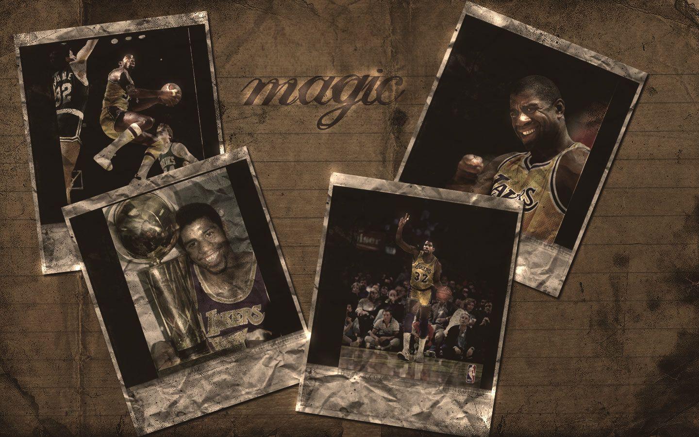 Magic Johnson Wallpaper. Basketball Wallpaper at
