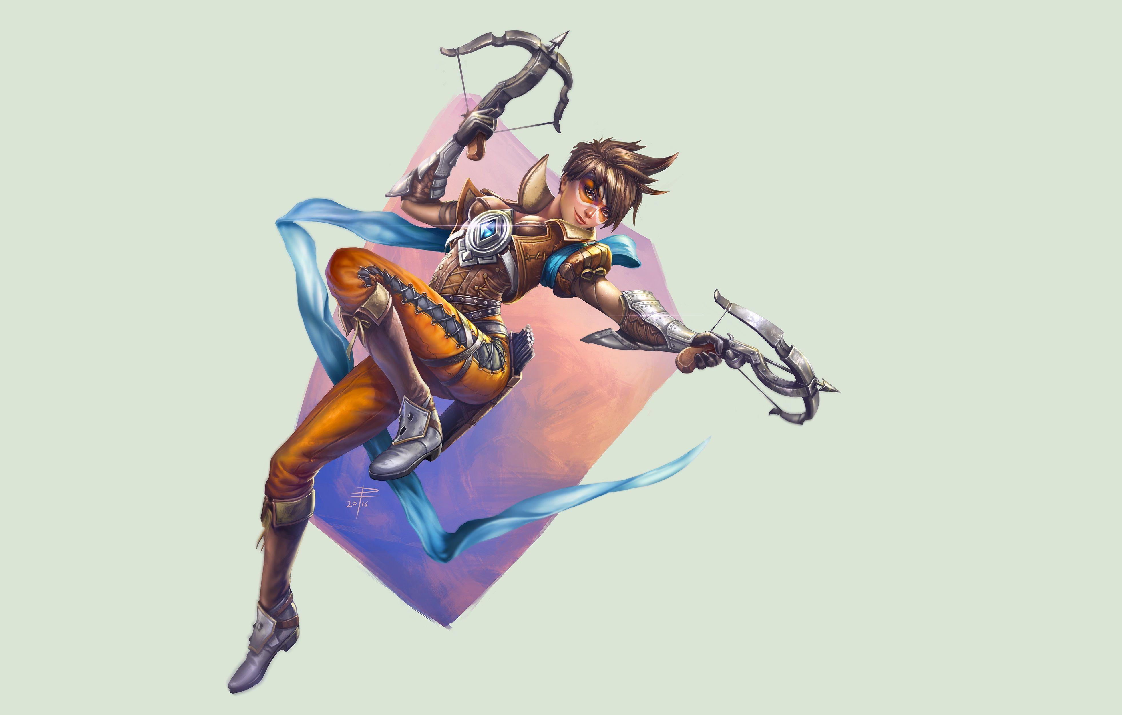 Video Game Overwatch Tracer (Overwatch) Wallpaper. Overwatch