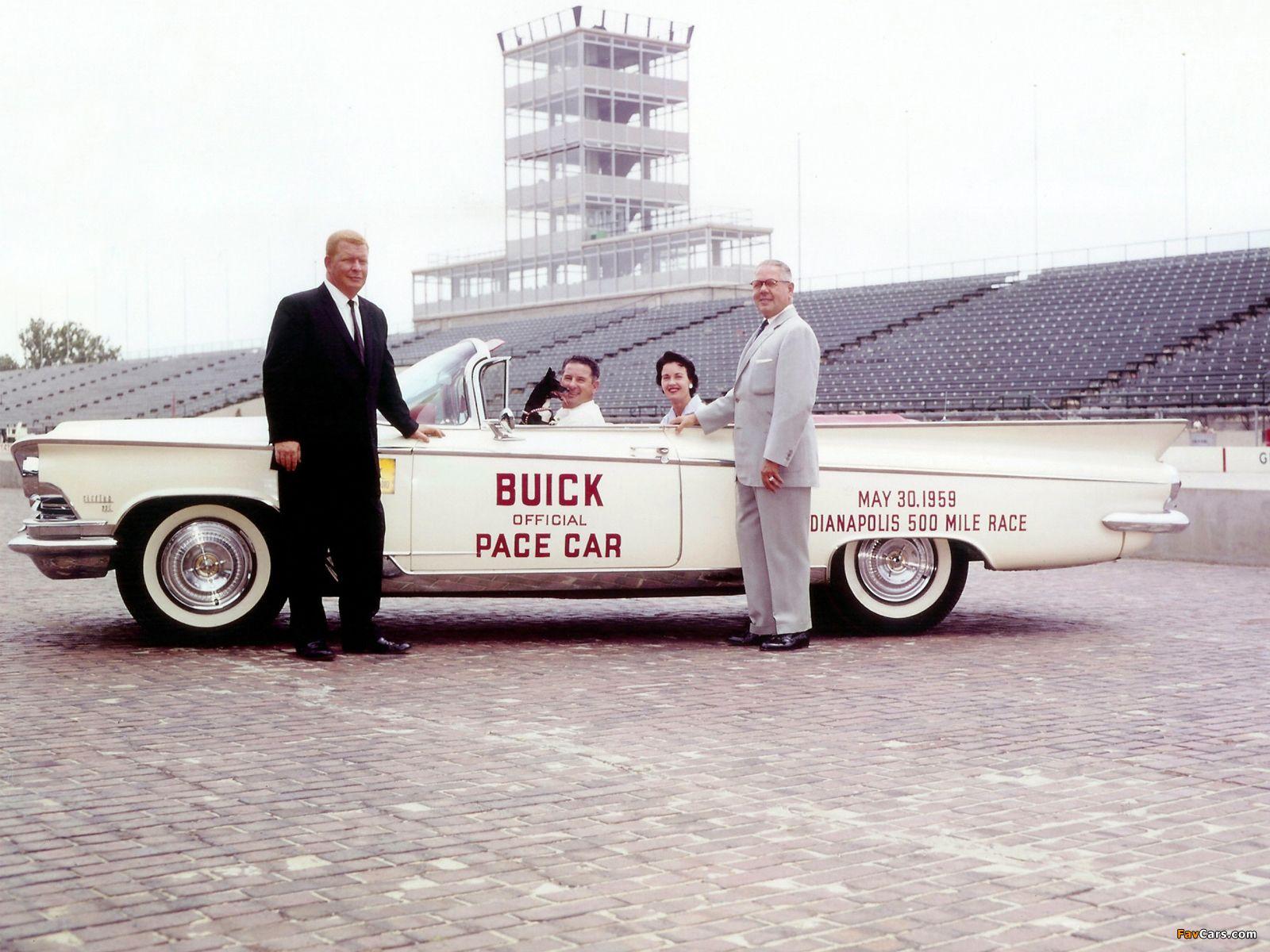 Buick Electra 225 Convertible Indy 500 Pace Car 1959 wallpaper