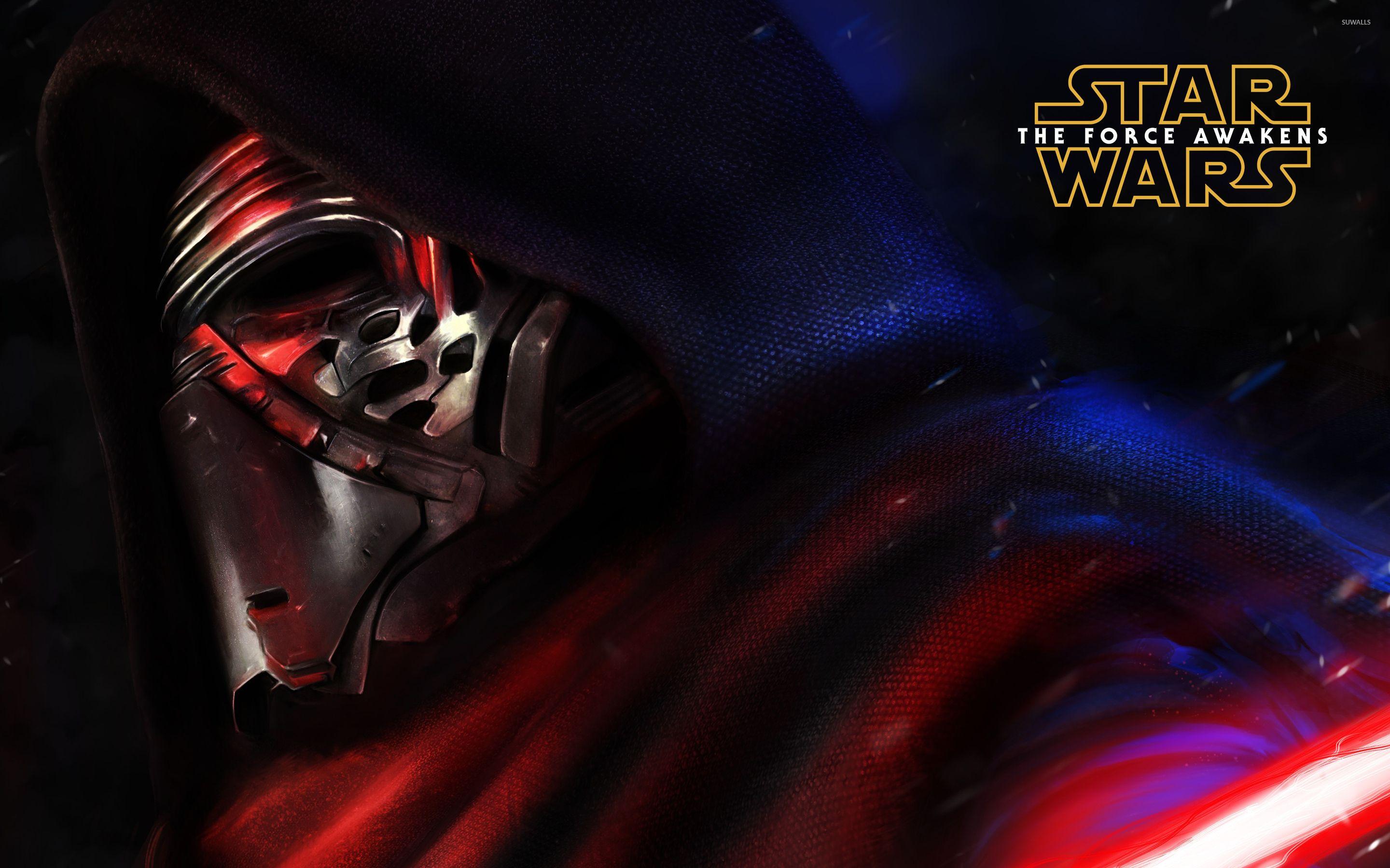 Kylo Ren Close Up Wars: The Force Awakens Wallpaper