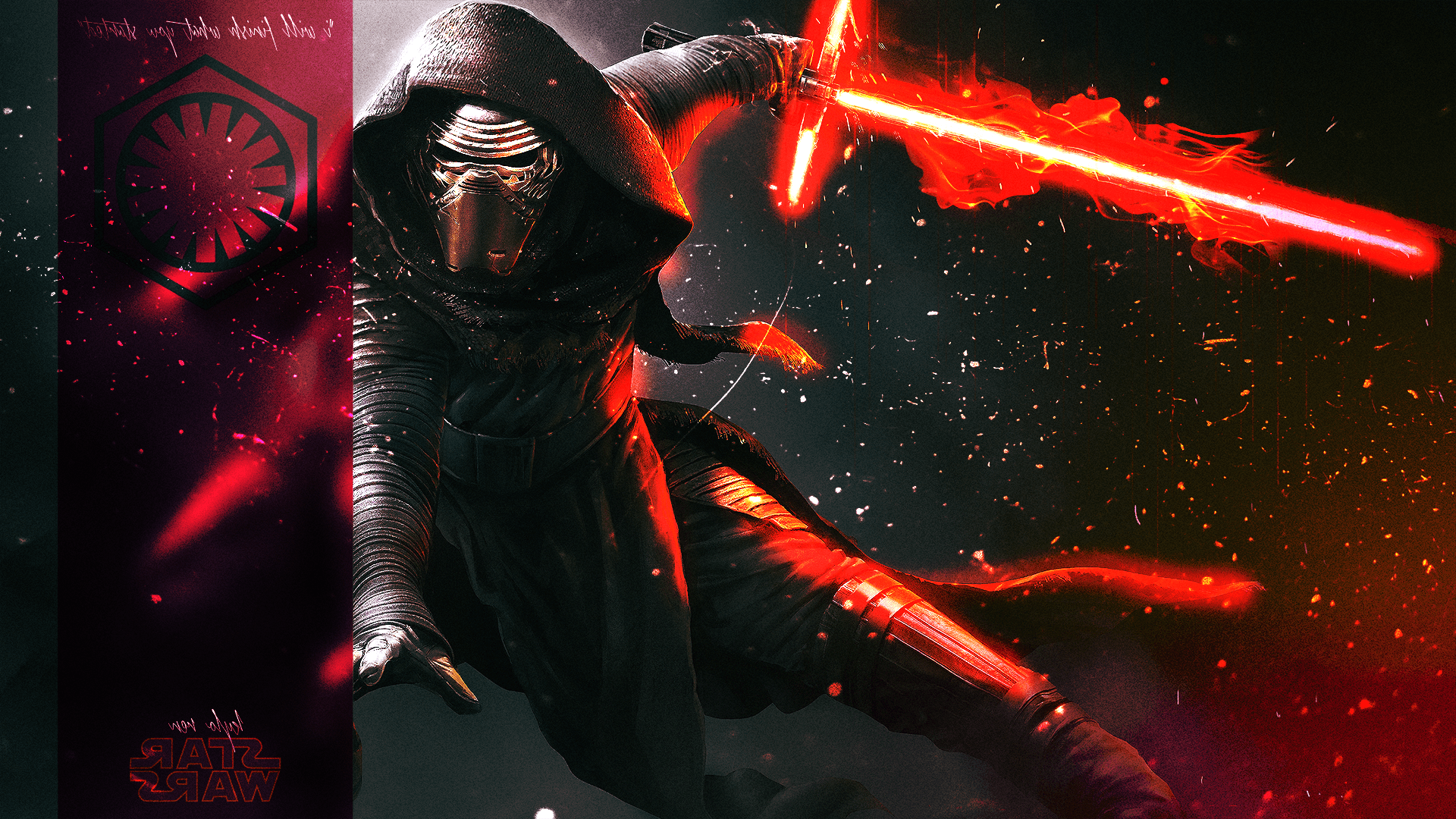 Star Wars: Episode VII The Force Awakens, Kylo Ren, Fan Art