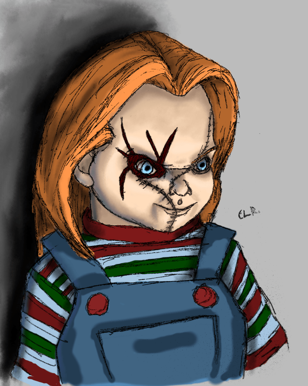 Chucky Cursed Art (Charles Lee Ray)