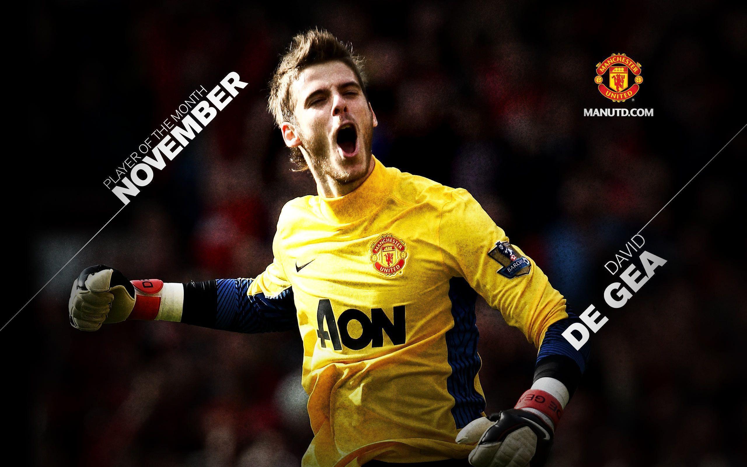 The goalkeeper of Manchester United David De Gea is a best player