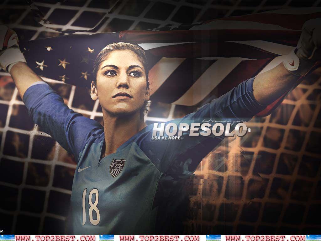 Hope Solo Best American Goalkeeper Picture
