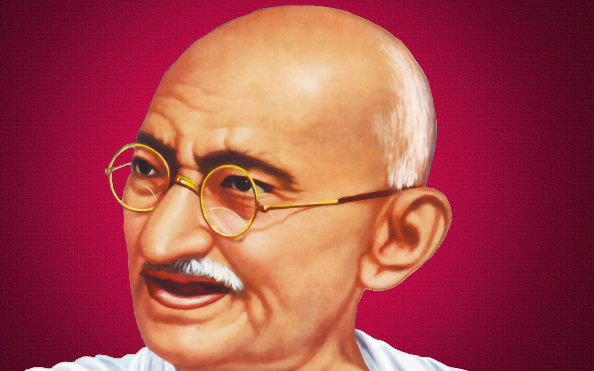 Mahatma Gandhi. Beautiful HD wallpaper