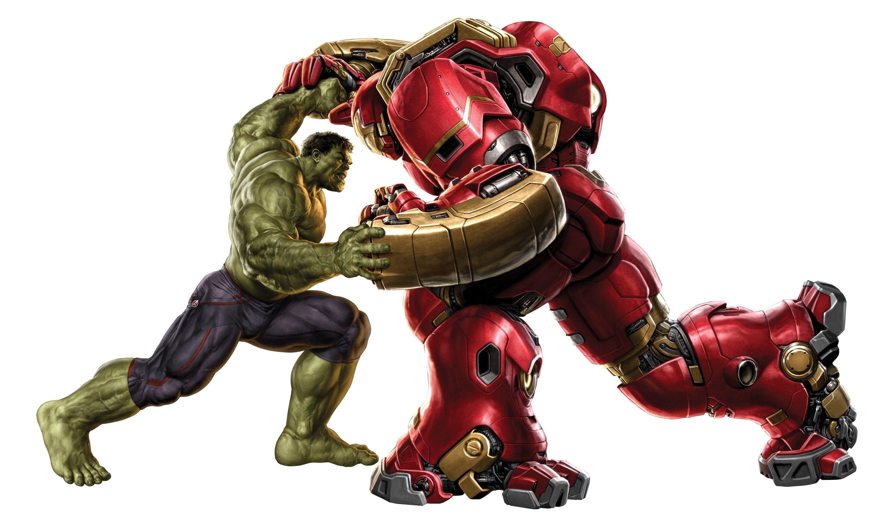 Download Wallpaper battle iron man hero hulk, 3376x Iron Man