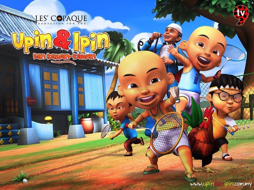 Wallpaper Gambar Kartun Upin Ipin Doraemon