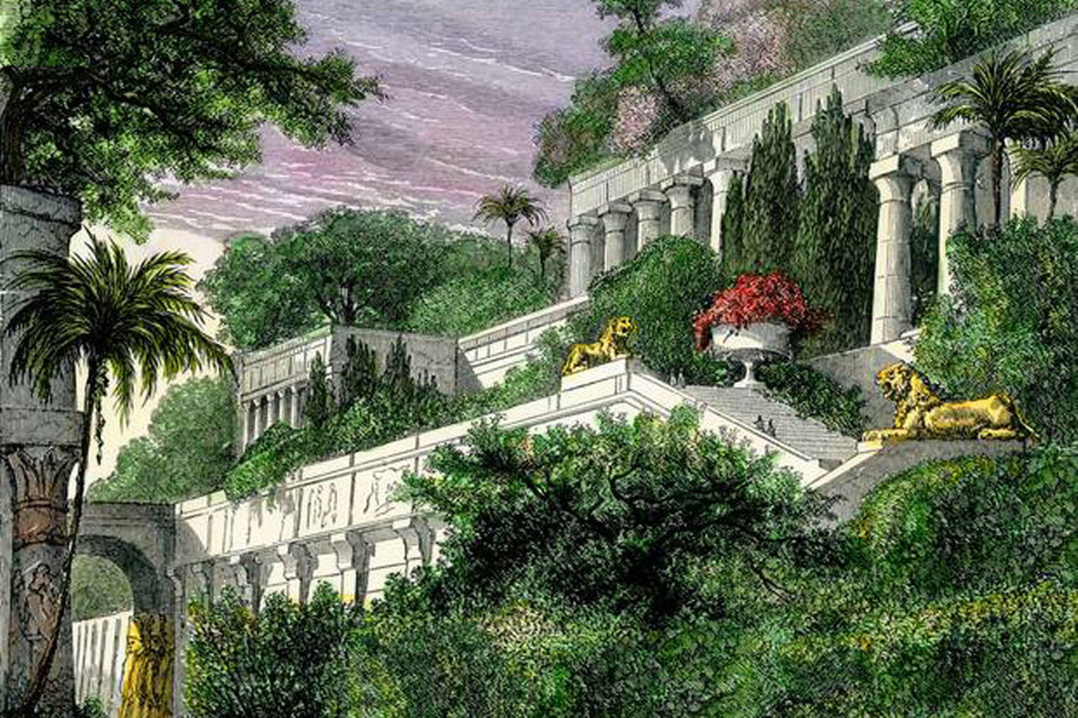 HD Hanging Gardens Of Babylon Wallpaper