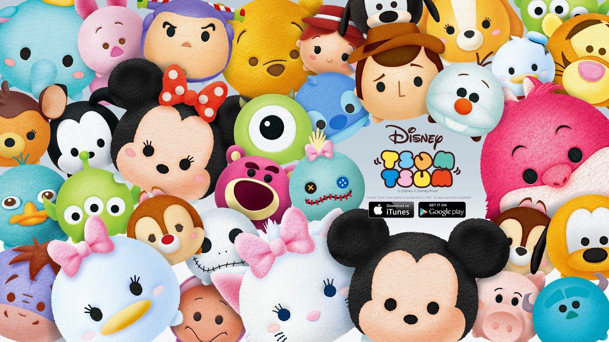 Tsum Tsum Wallpapers Wallpaper Cave