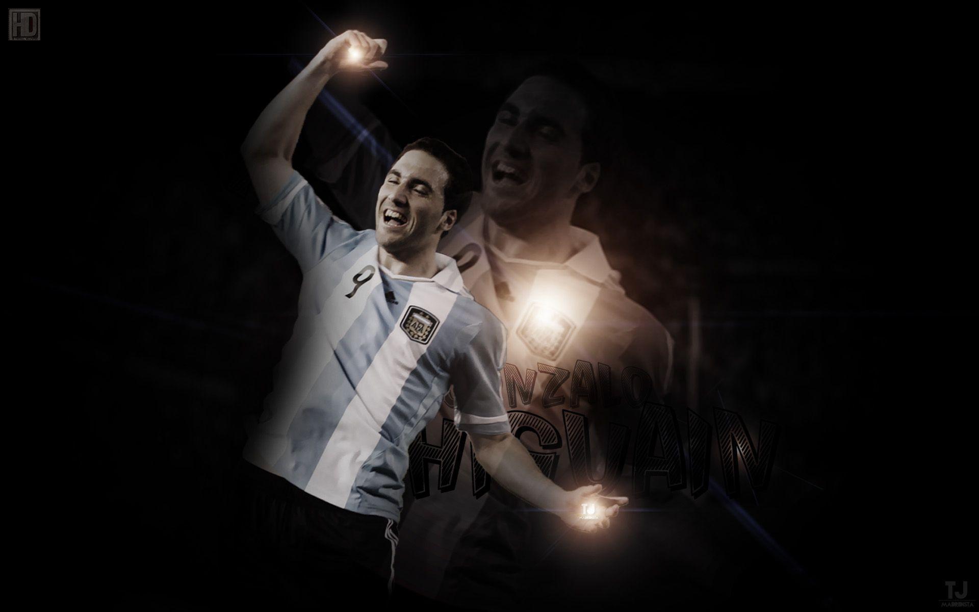 Gonzalo Higuain. HD Football Wallpaper