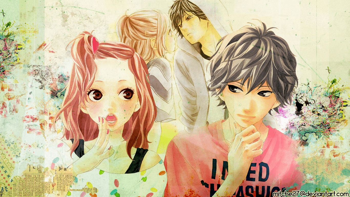 Anime Ao Haru Ride HD Wallpaper by Kohaku-Art