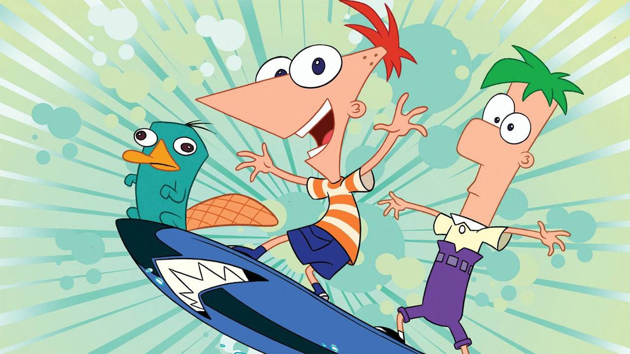 Phineas and Ferb Teams Background 2