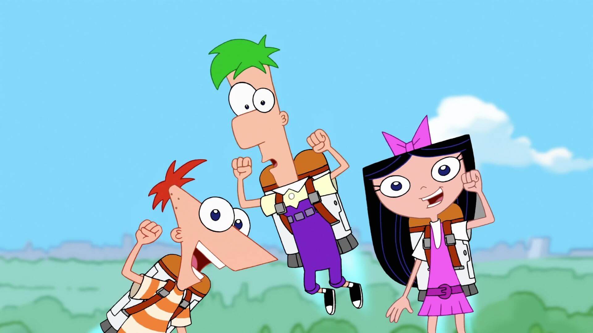 Phineas and Ferb Google Meet Background 5
