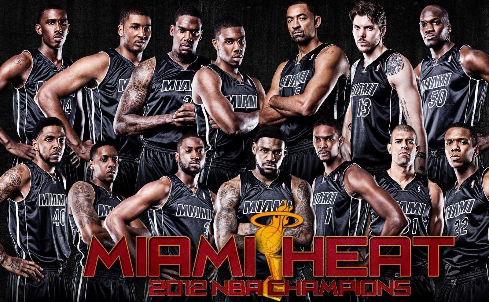 Miami Heat Latest 3D HD Mix Wallpaper 2013. All Basketball