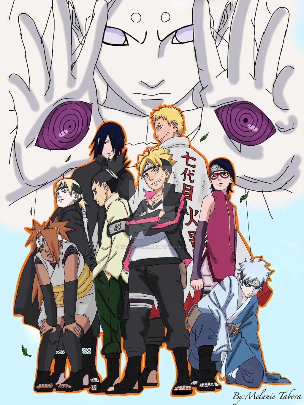 Boruto Naruto the movie poster