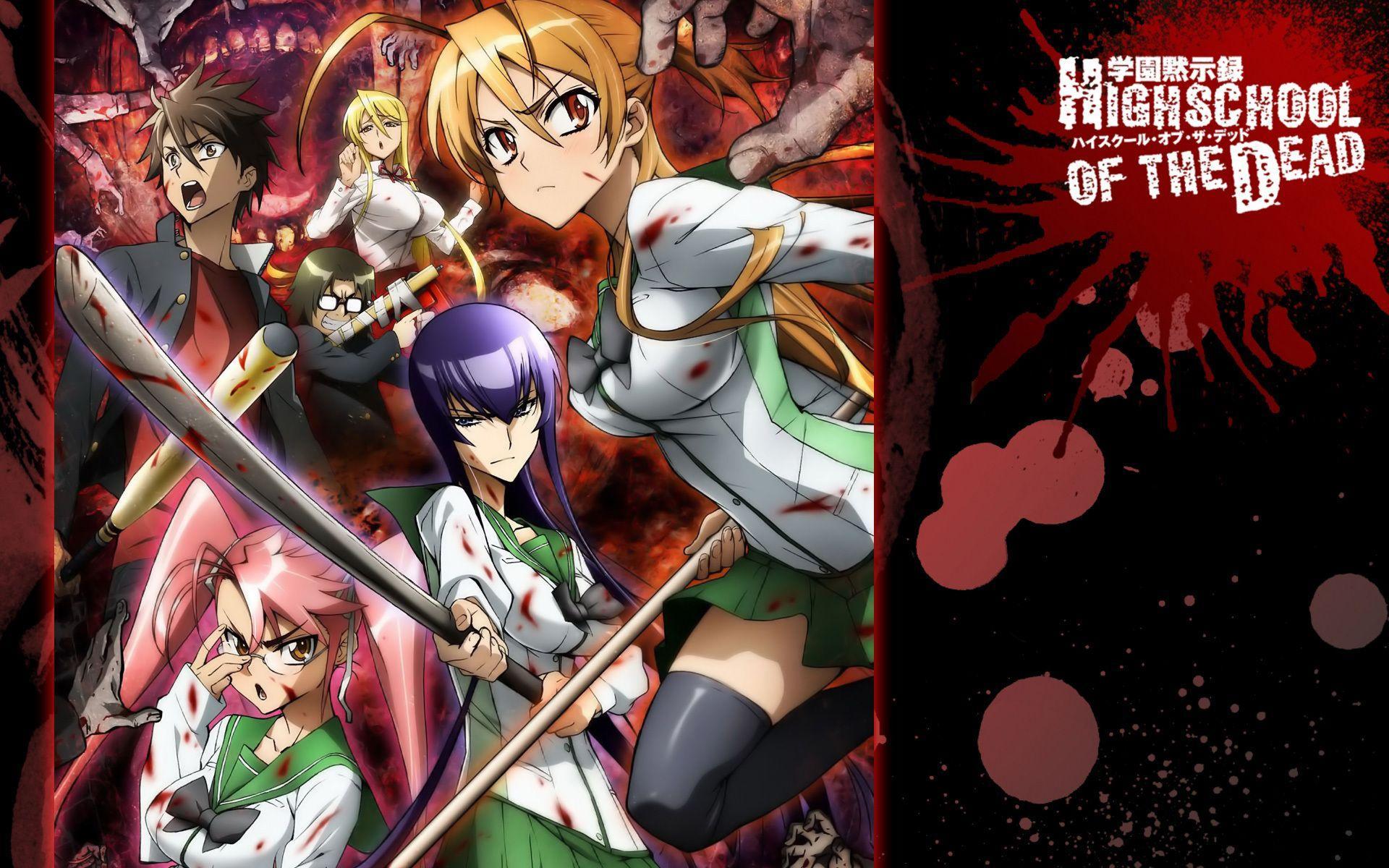 ♥ º ☆.¸¸.•´¯`♥ HOTD ♥ º ☆.¸¸.•´¯`♥ - Highschool of the Dead Wallpaper  (36252284) - Fanpop