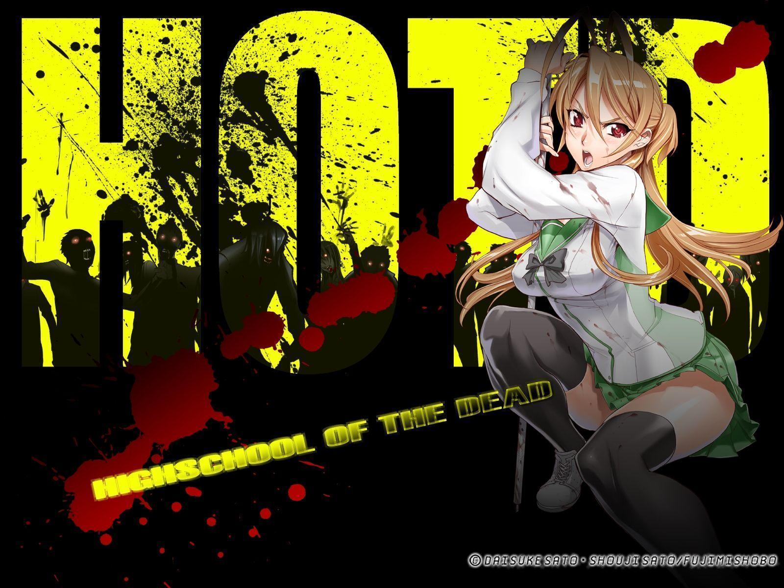 ♥ º ☆.¸¸.•´¯`♥ HOTD ♥ º ☆.¸¸.•´¯`♥ - Highschool of the Dead Wallpaper  (36252284) - Fanpop