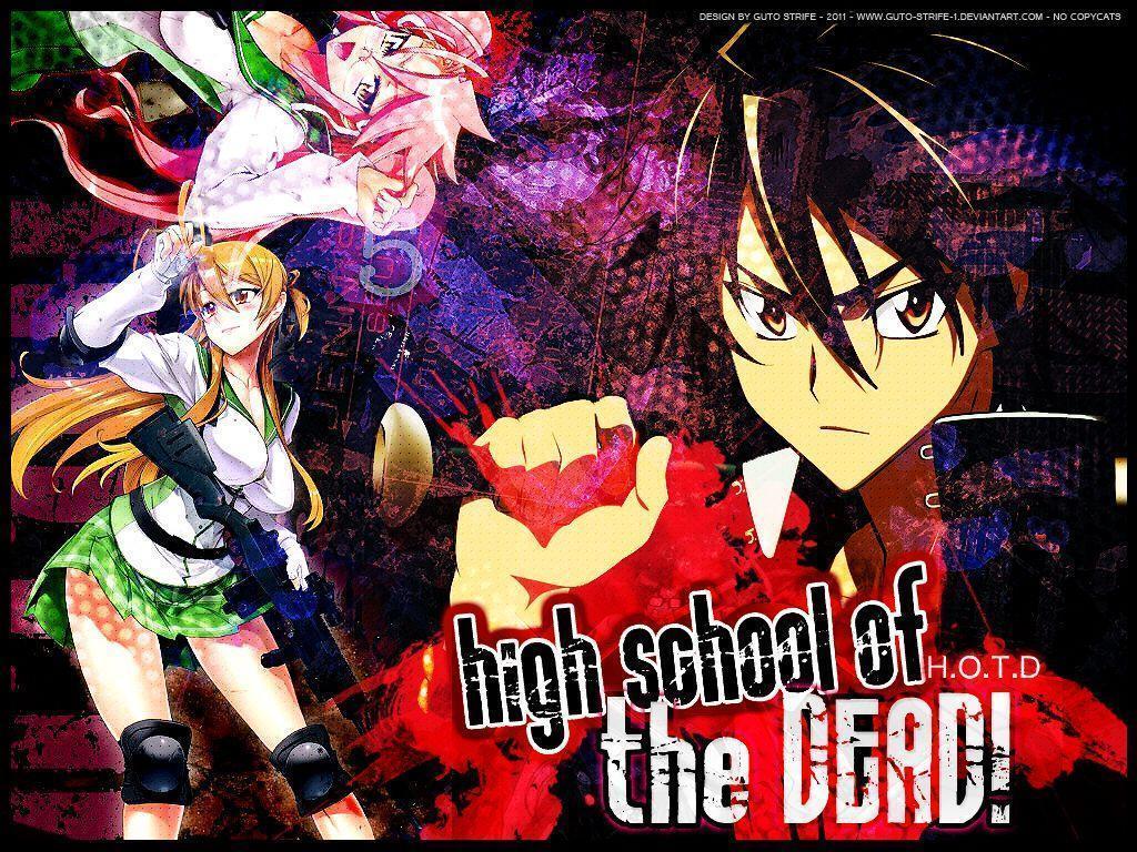 High School Of The Dead Design By Guto Strife 1