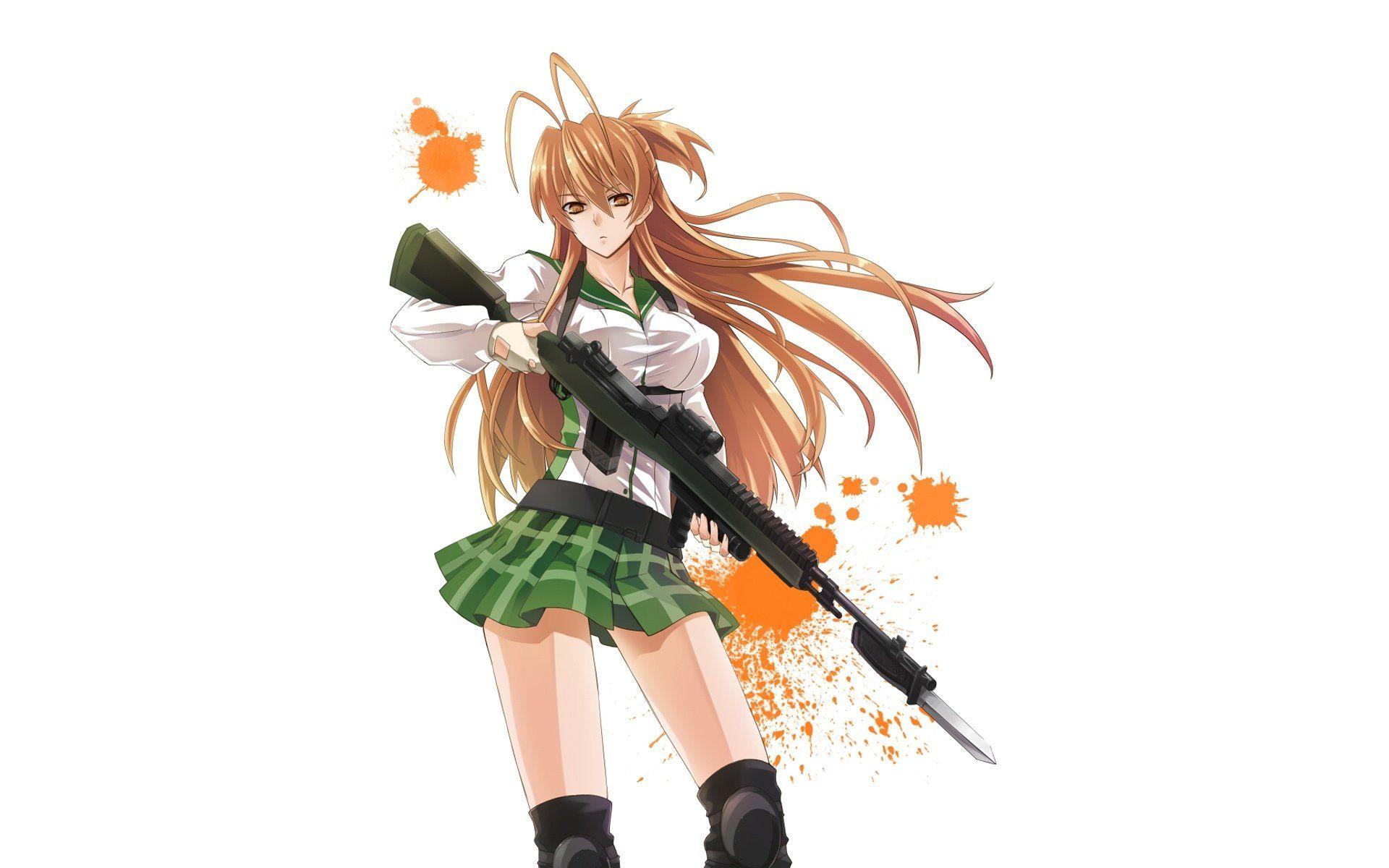 Highschool Of The Dead Wallpapers Wallpaper Cave