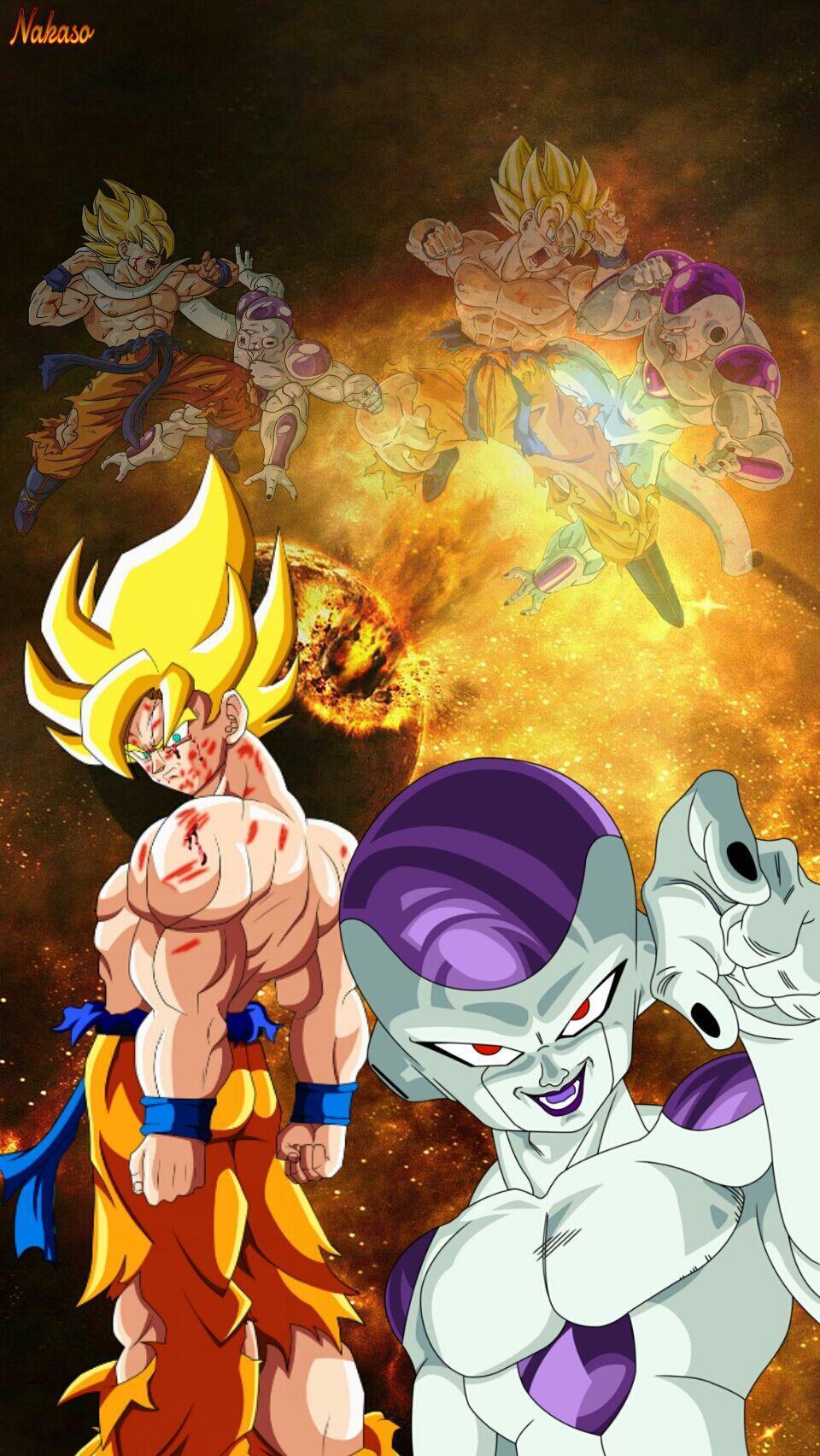 DBZ Goku VS Frieza Wallpaper