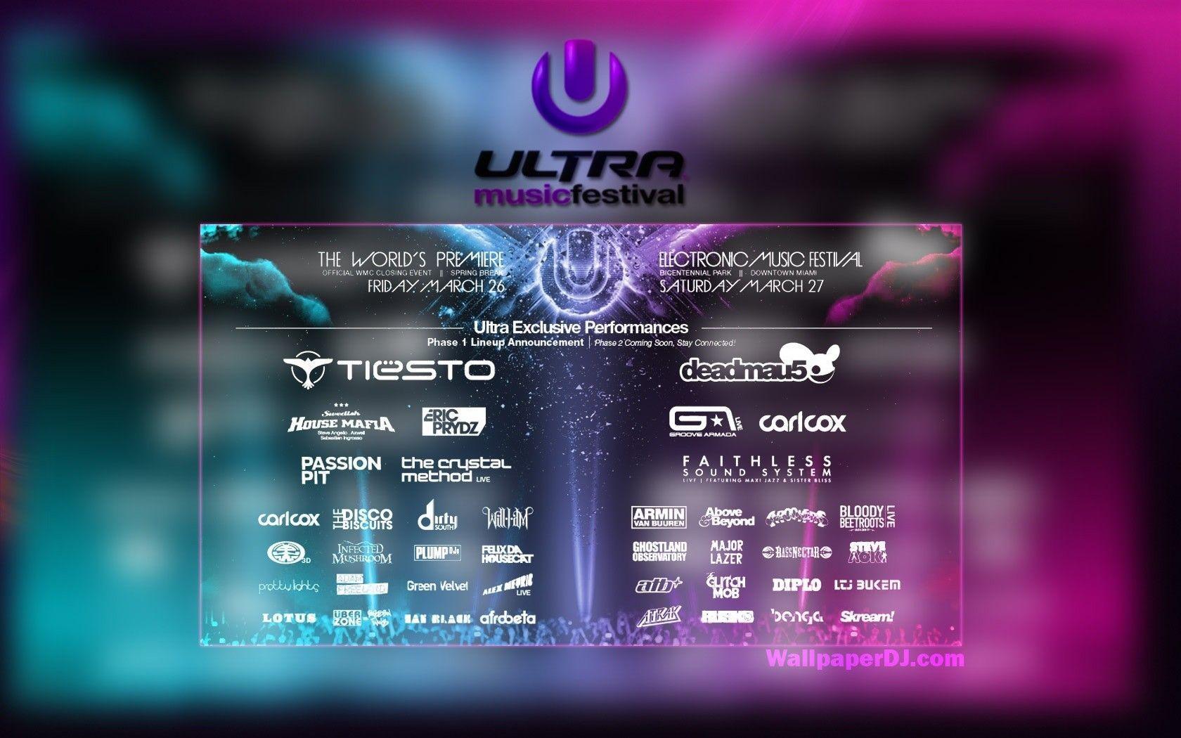 Ultra Music Festival Wallpaper