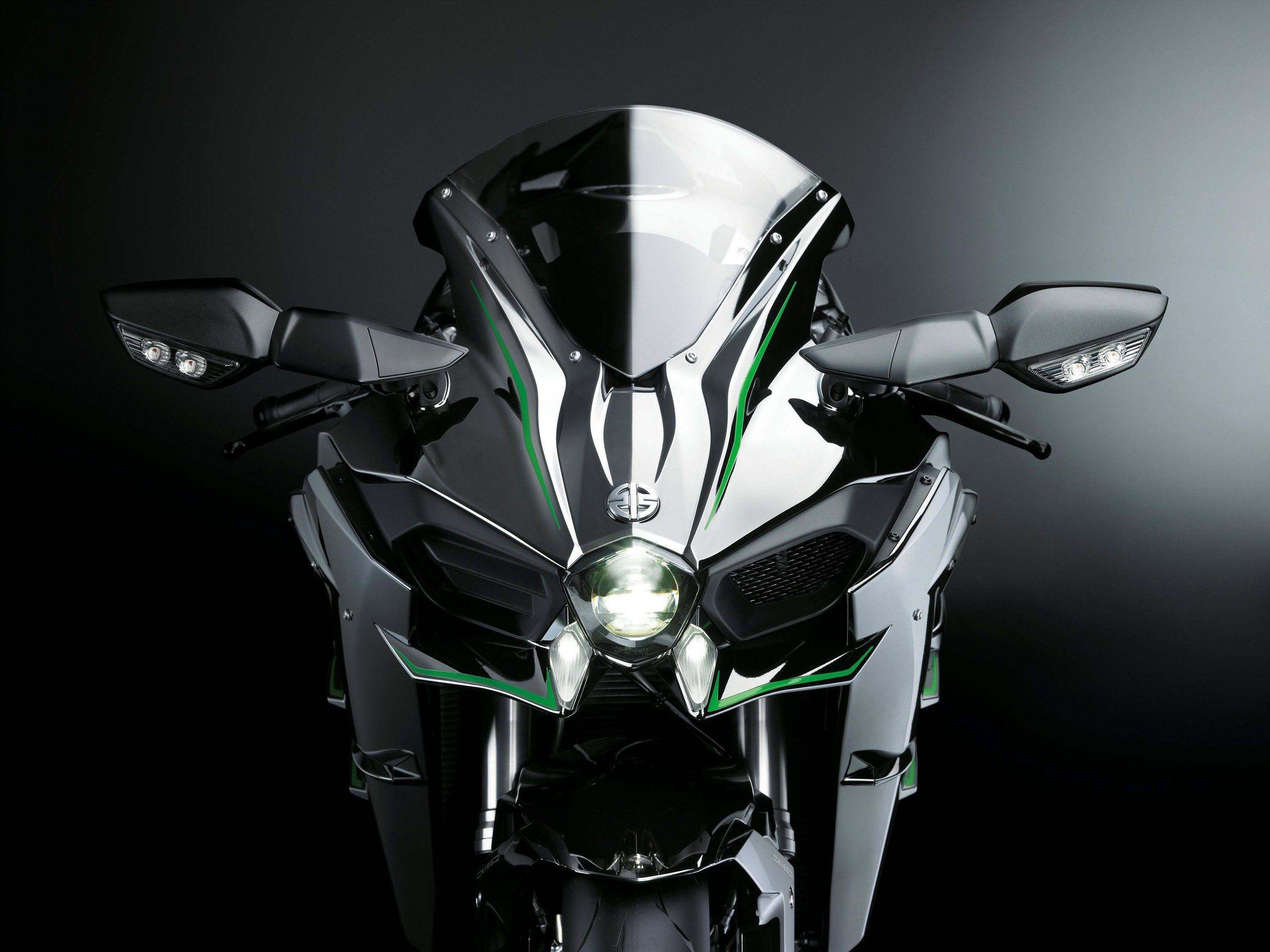 Kawasaki Ninja H2 Wallpapers  BadAssHelmetStore