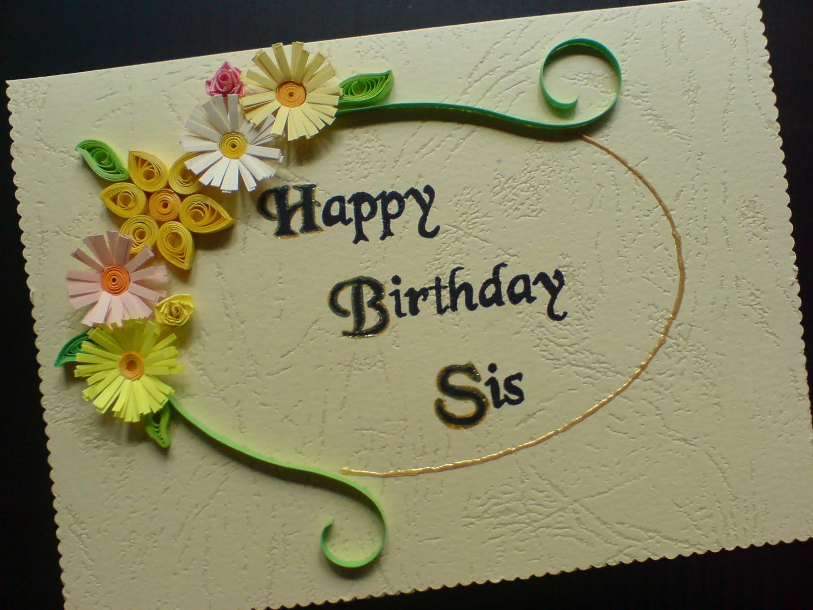 pic new posts: Happy Birthday Sis Wallpaper