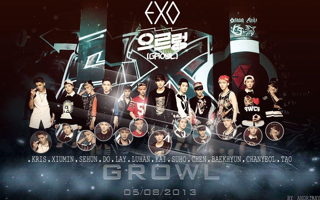 EXO Growl Wallpaper Full HD. Places to Visit