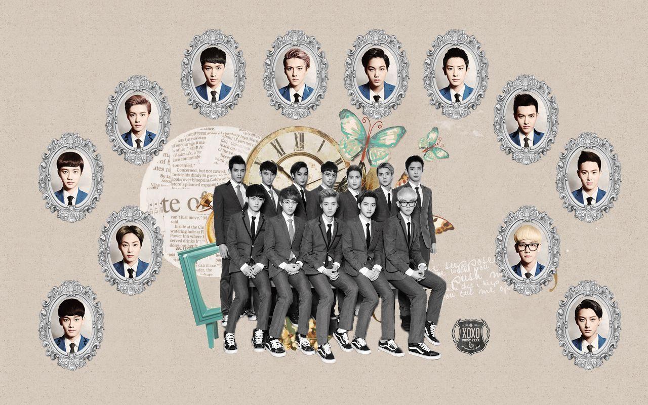 Wallpaper Exo Cartoon Hd