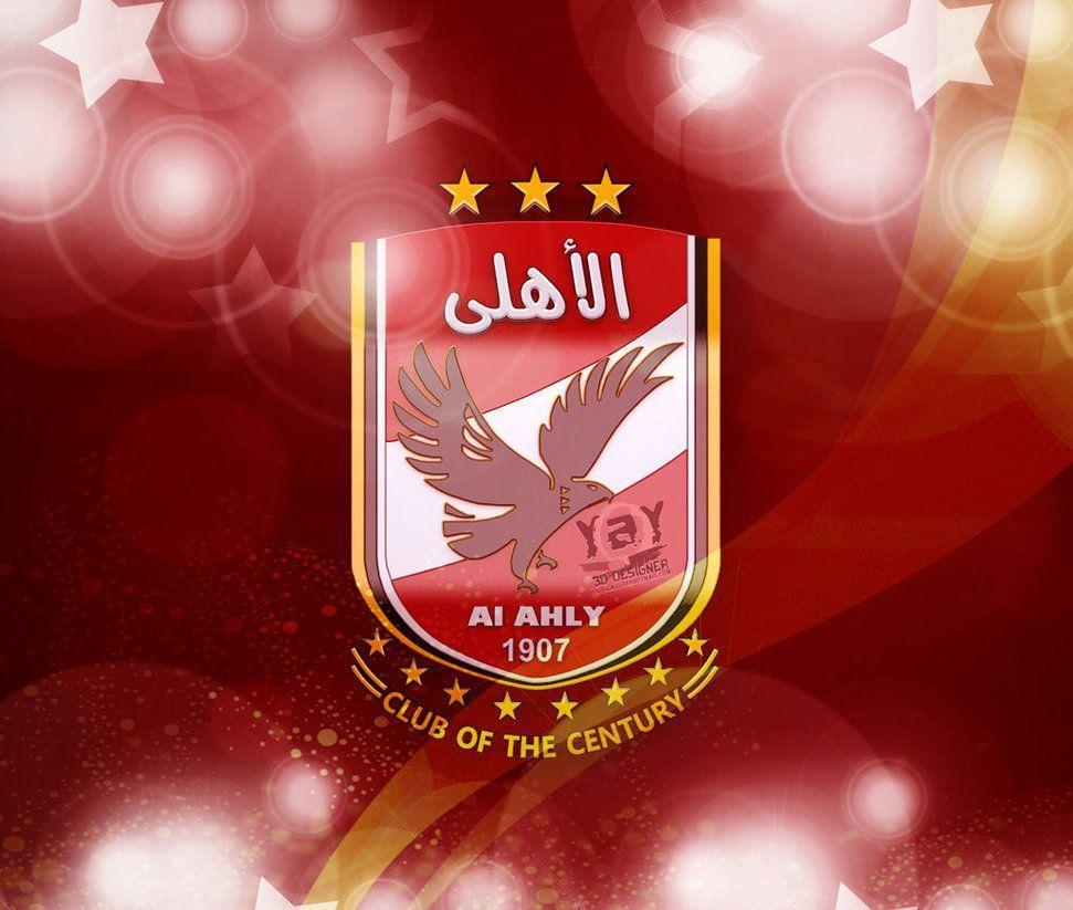 AlAhly Egyptian Football Club Logo 3D