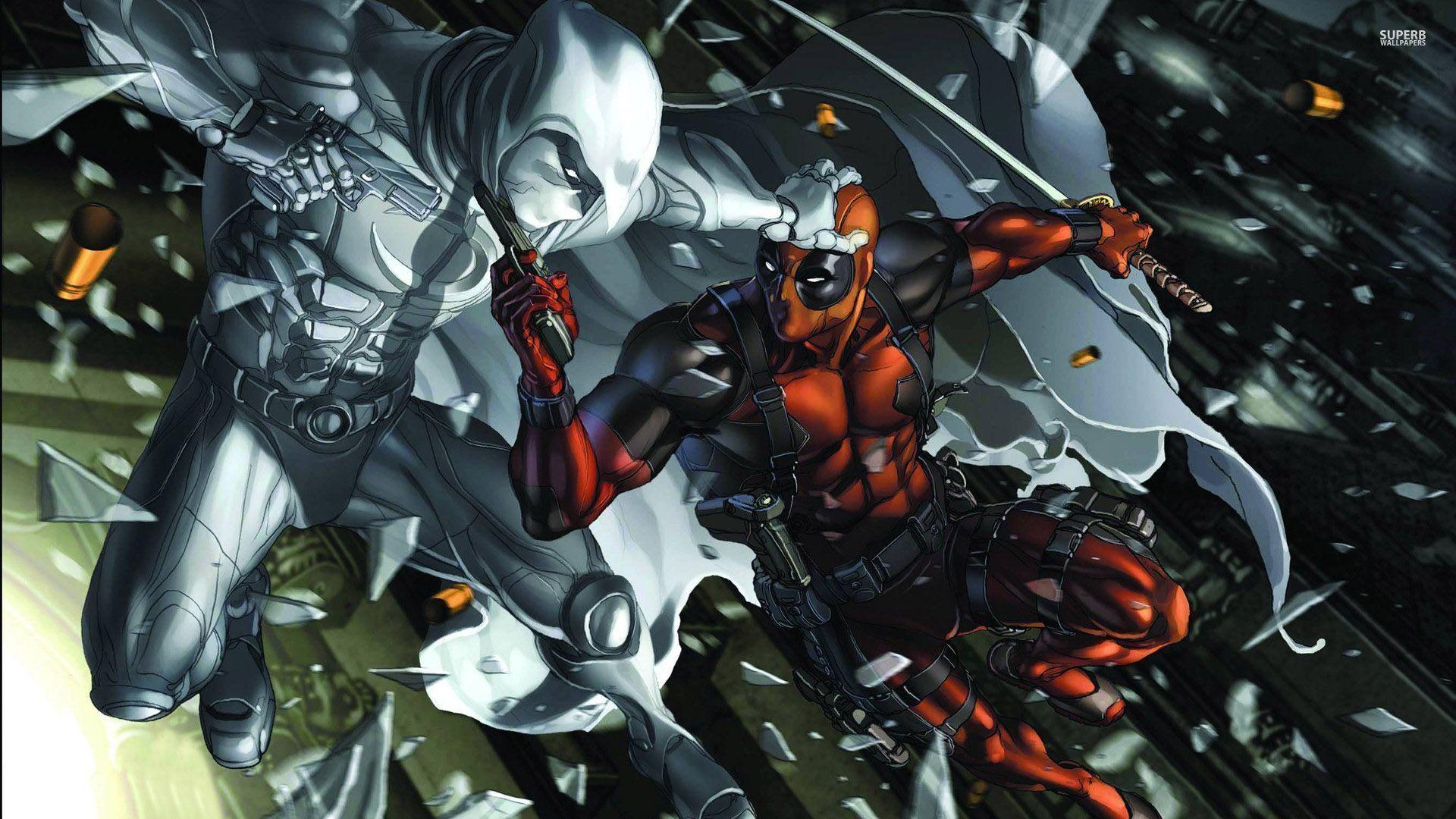 Animation & Drawn Wallpaper 076 Bakuman, Dark Knight, Deadpool
