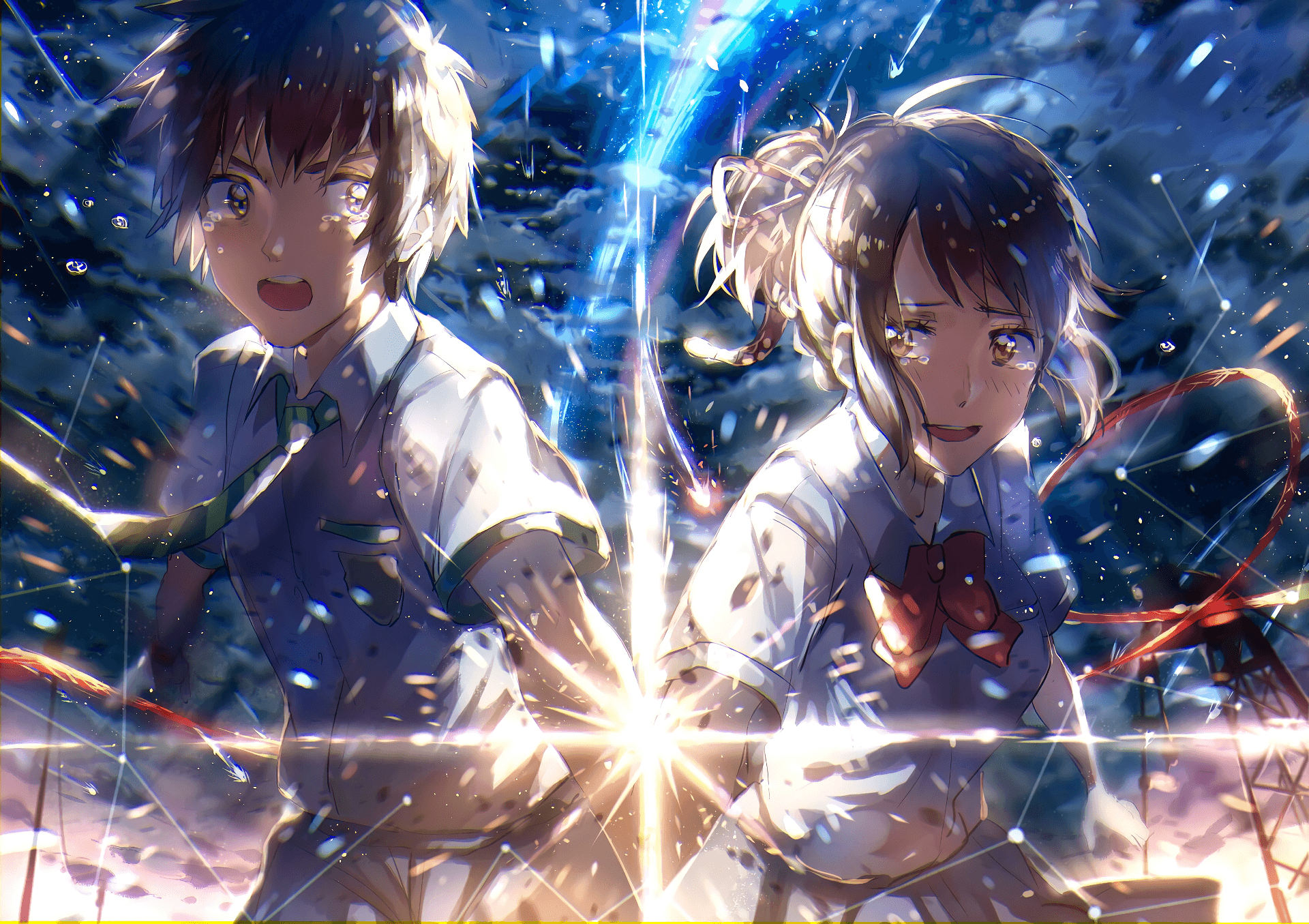 200+] Kimi No Na Wa Backgrounds