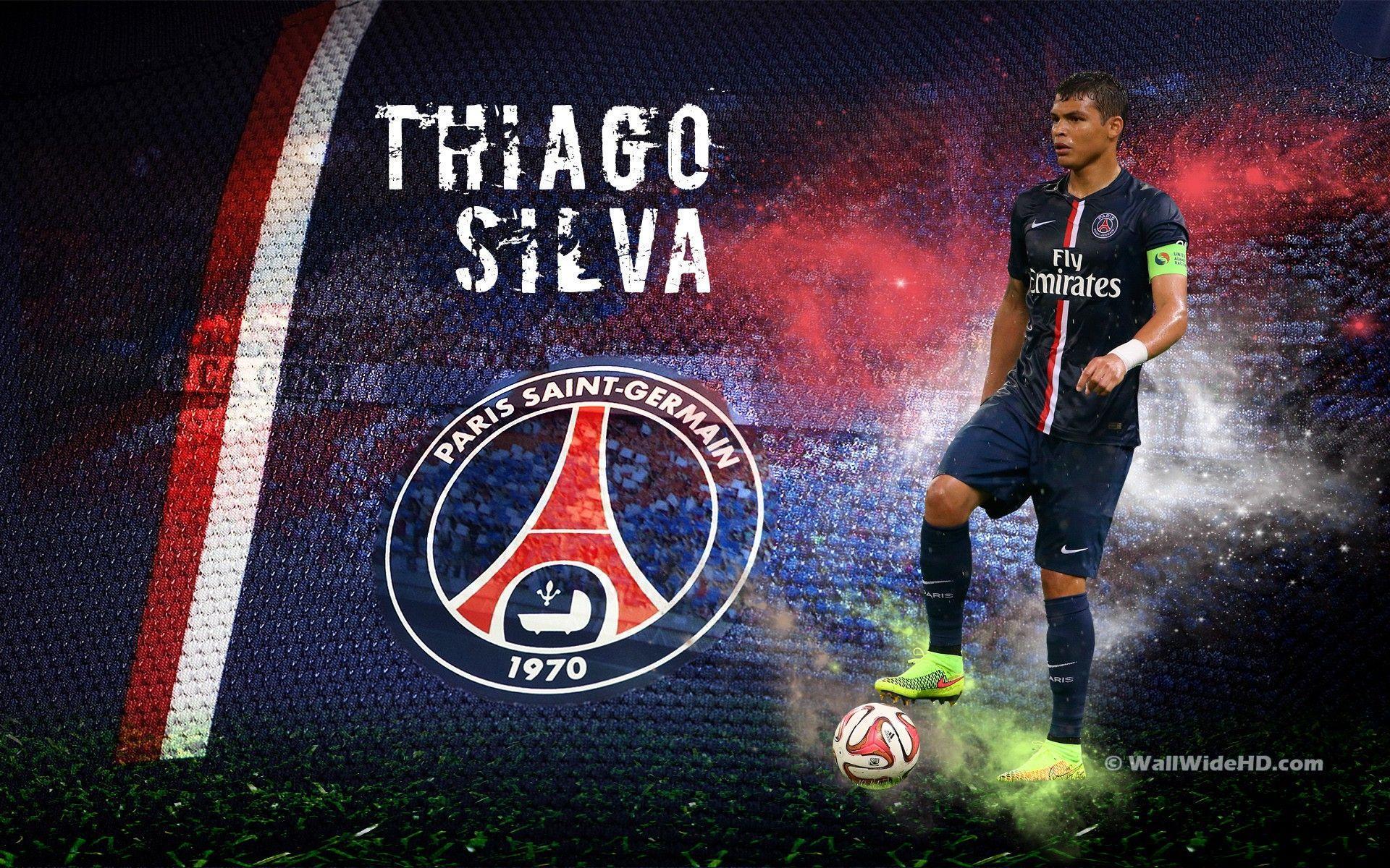 Thiago Silva 2015 PSG Wallpaper free desktop background
