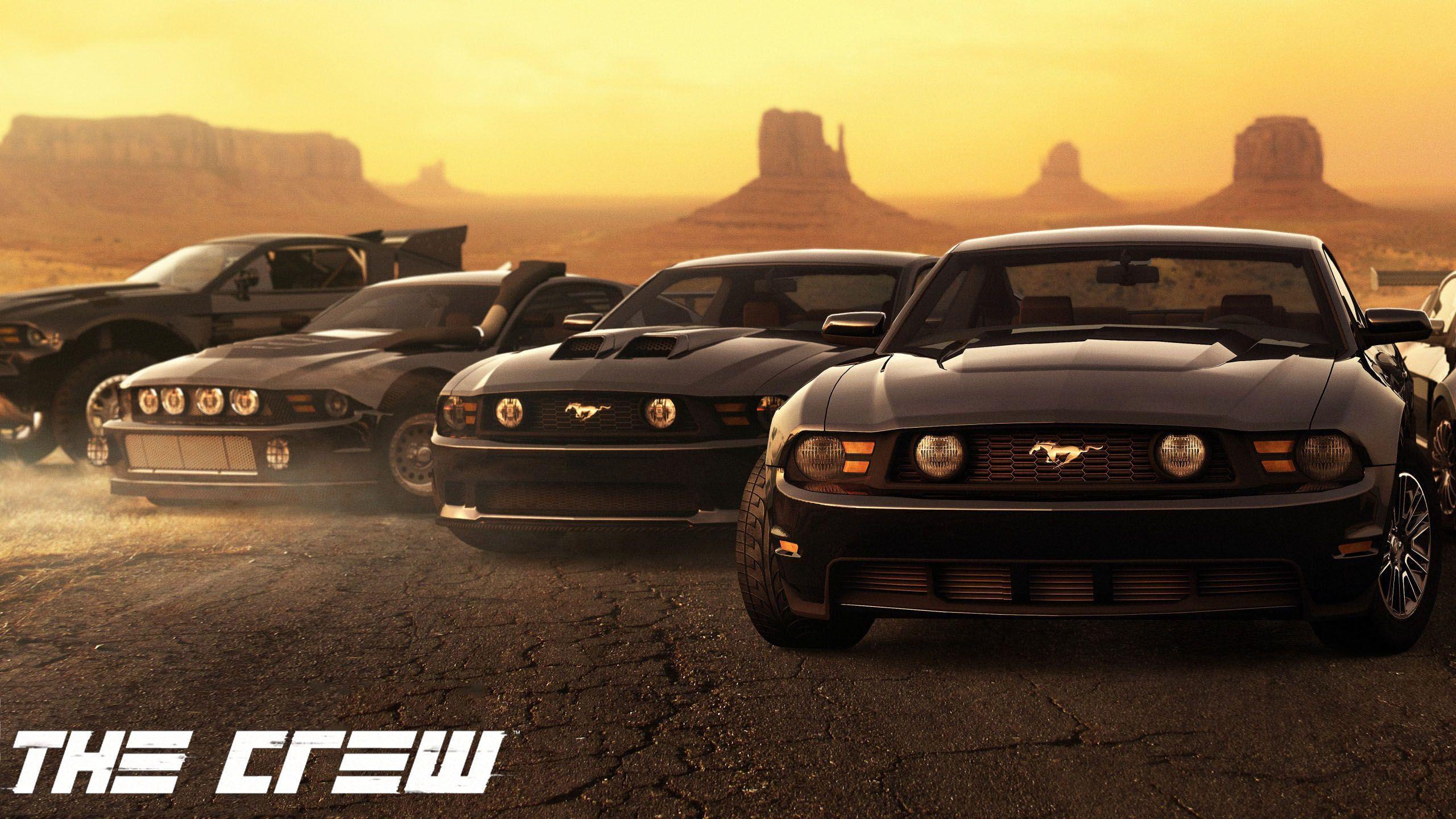 The Crew Black Custom Ford Mustang Variations