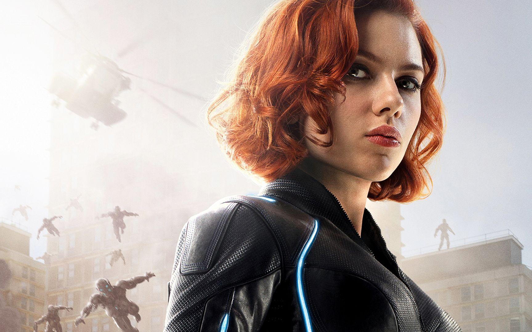 Wallpaper Scarlett Johansson HD Black Widow Avengers With 2017