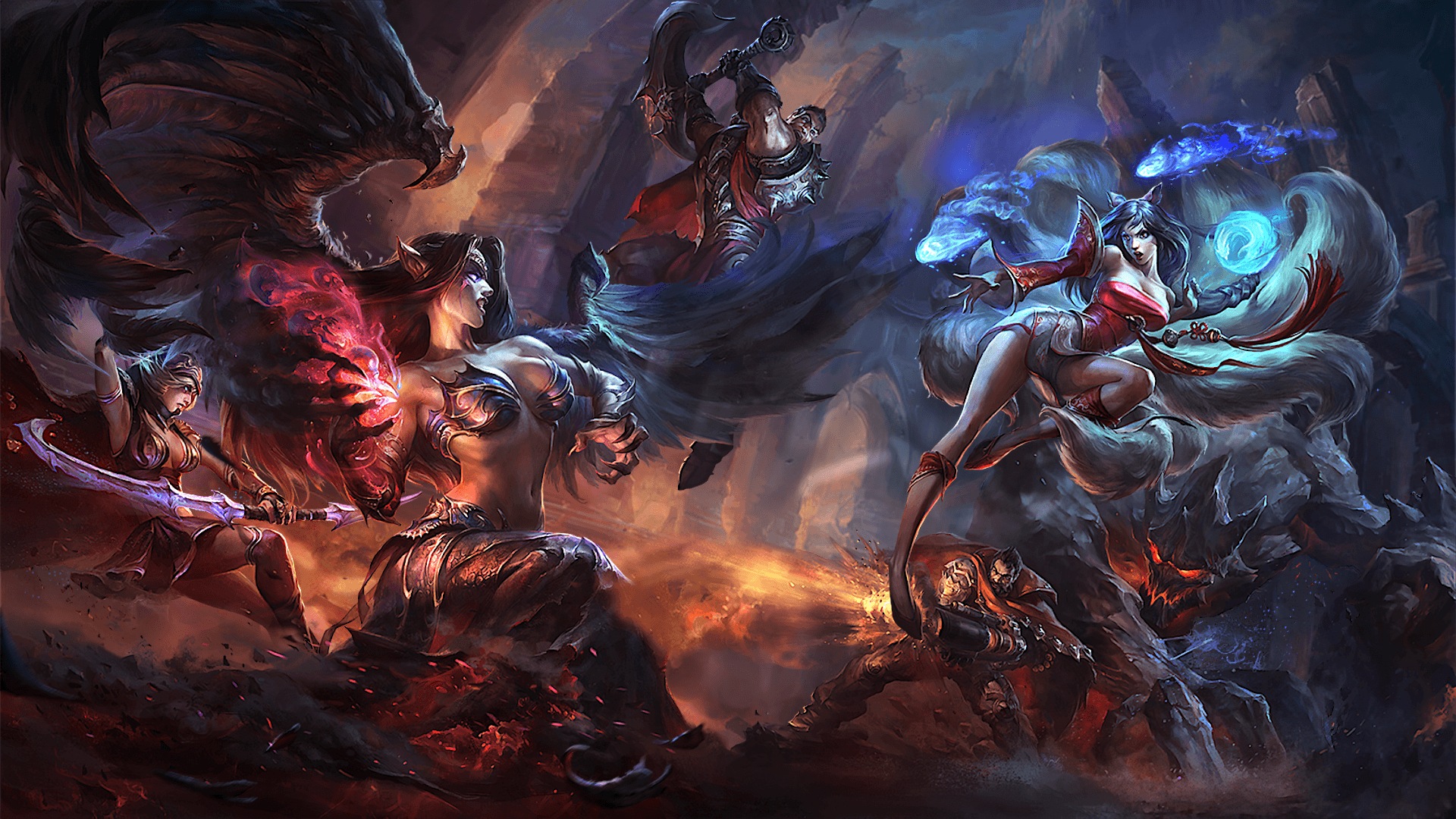 Darius And Draven Of Legends Wallpaper