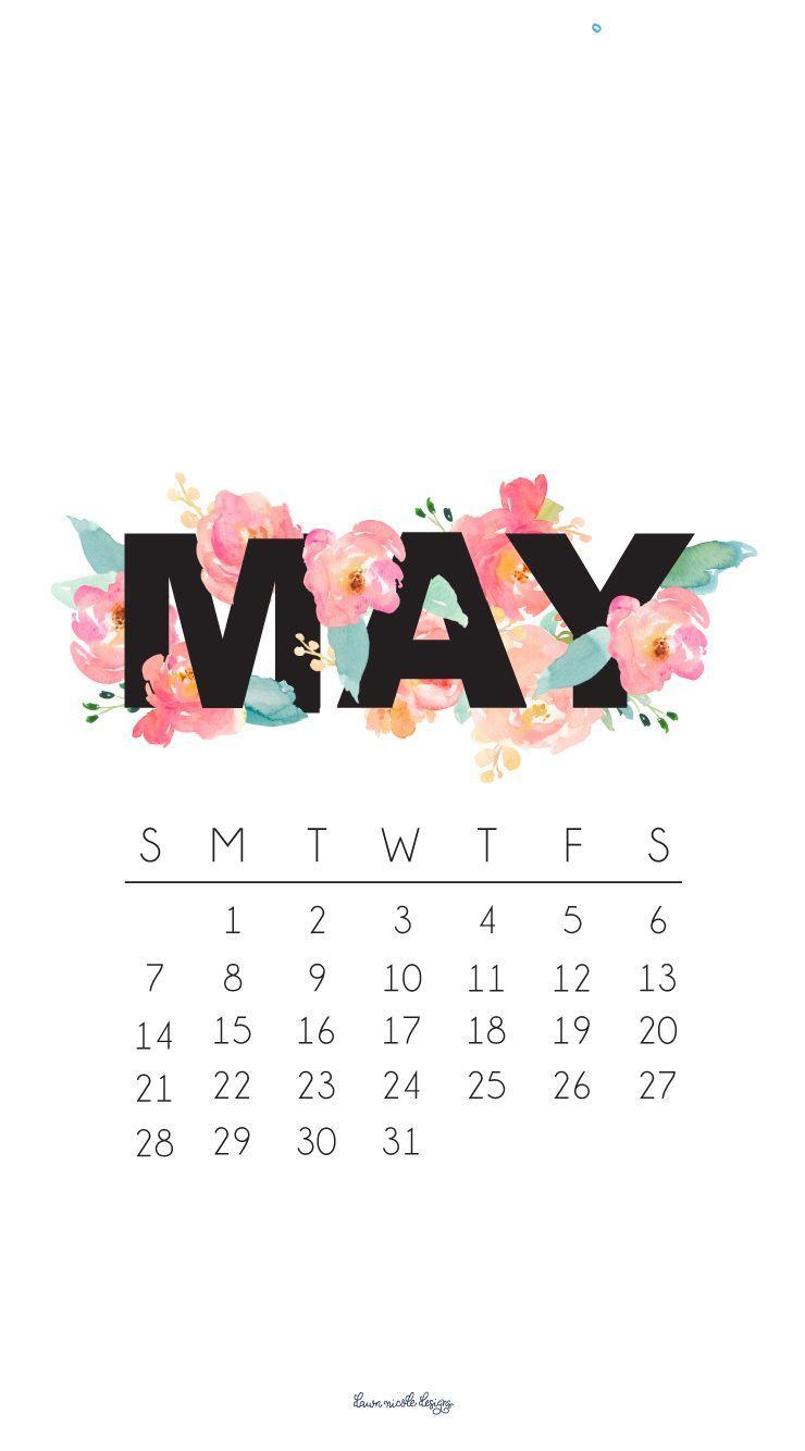 May 2017 Calendar + Tech Pretties. Dawn Nicole Designs®