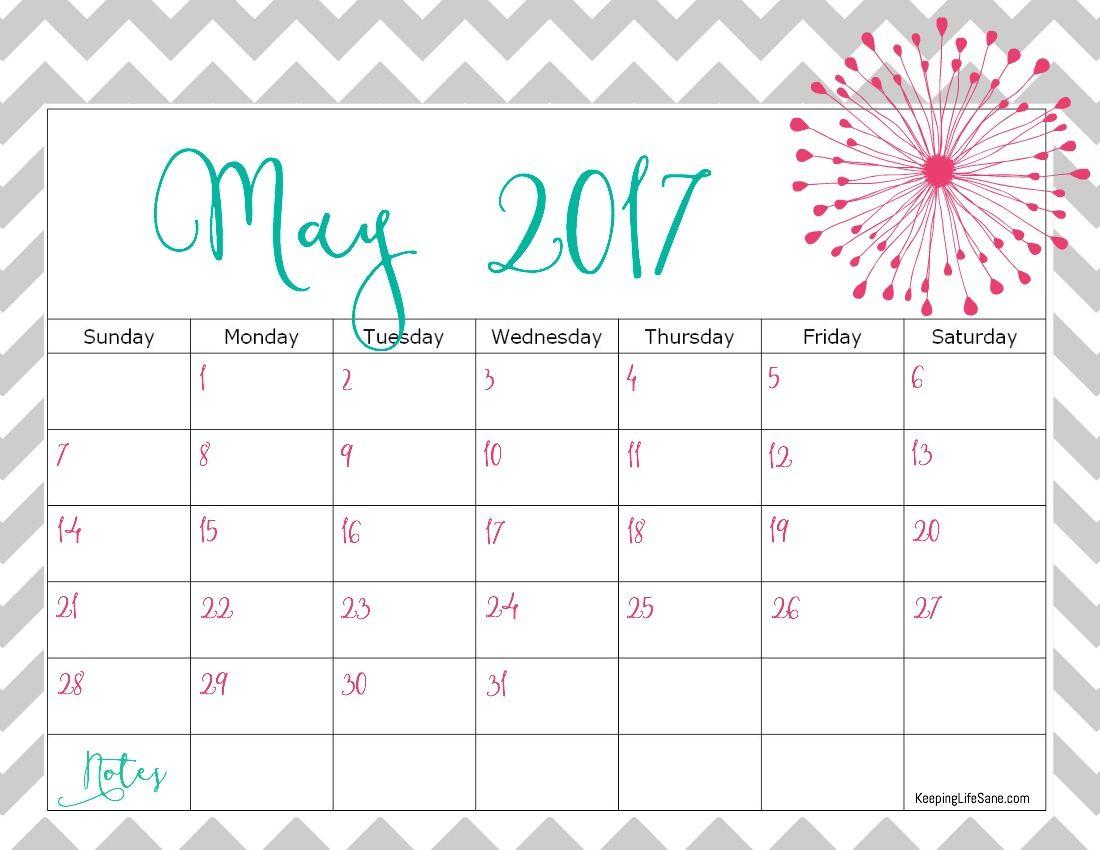 about May 2017 Calendar. Calendar 2017