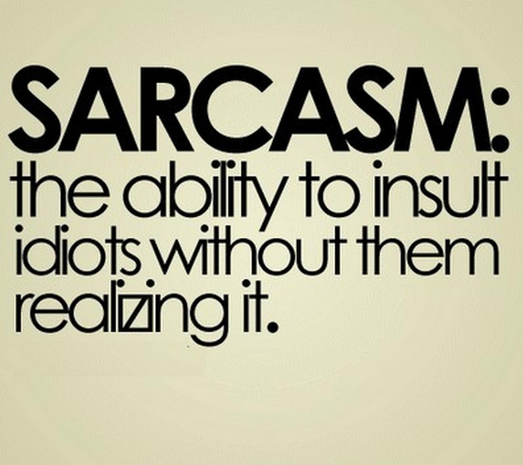 Sarcasm Wallpapers Wallpaper Cave