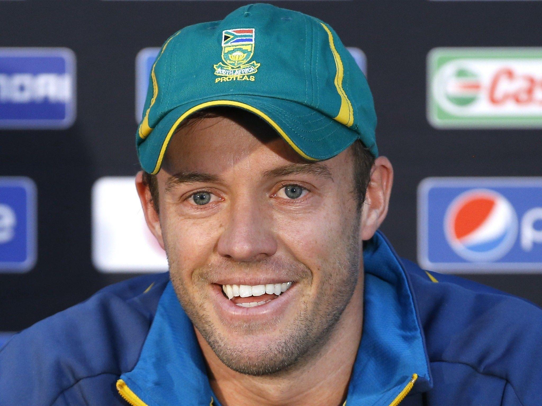 Famous South African Cricket Player AB de Villiers in Worldcup