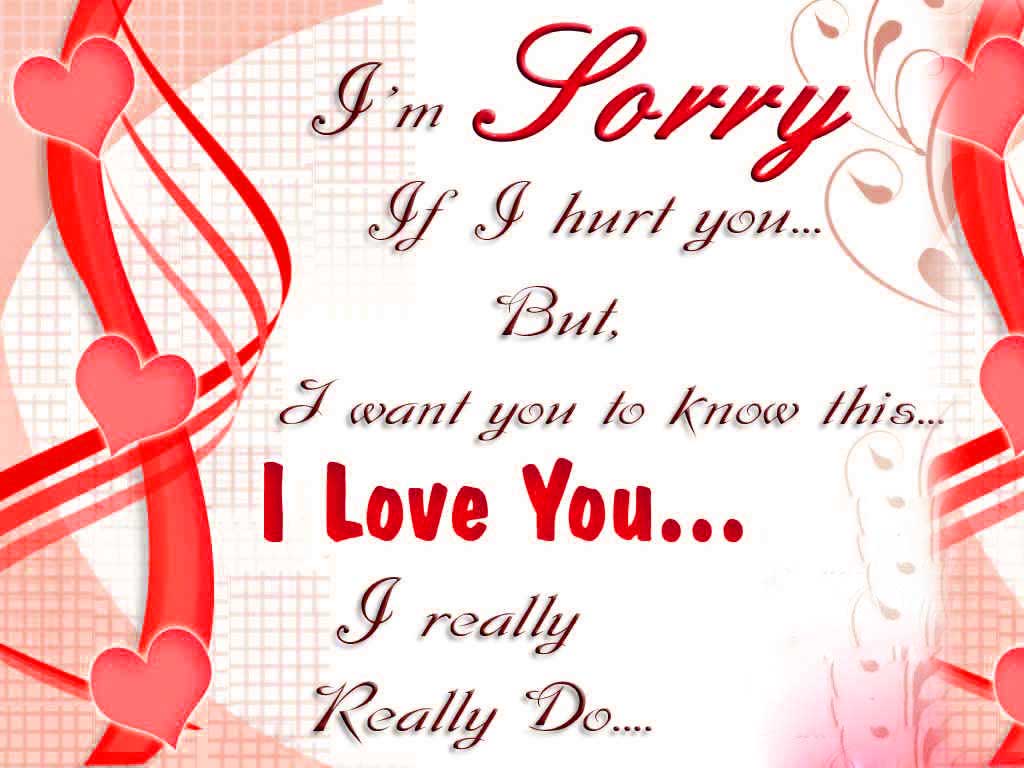 Sorry Image Picture Photo Wallpaper for Love Download Here