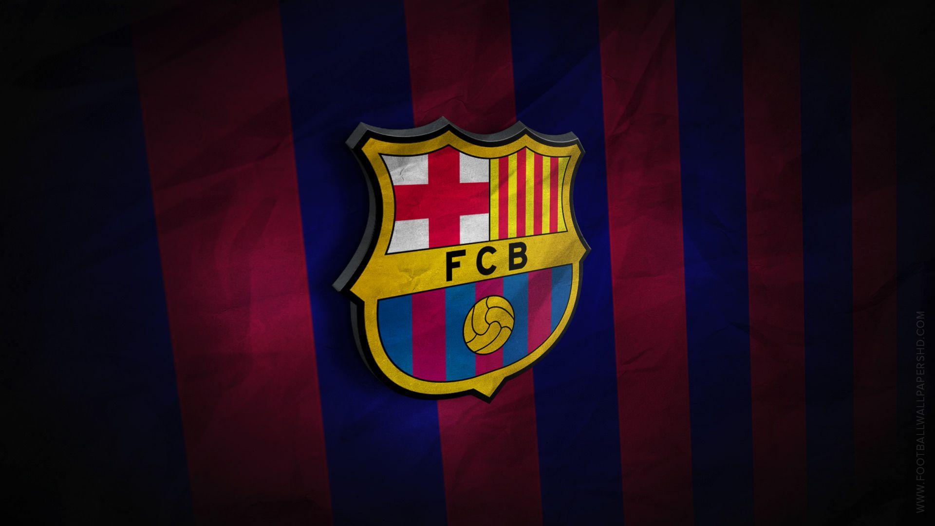 FC Barcelona 3D Logo Wallpaper. Football Wallpaper HD