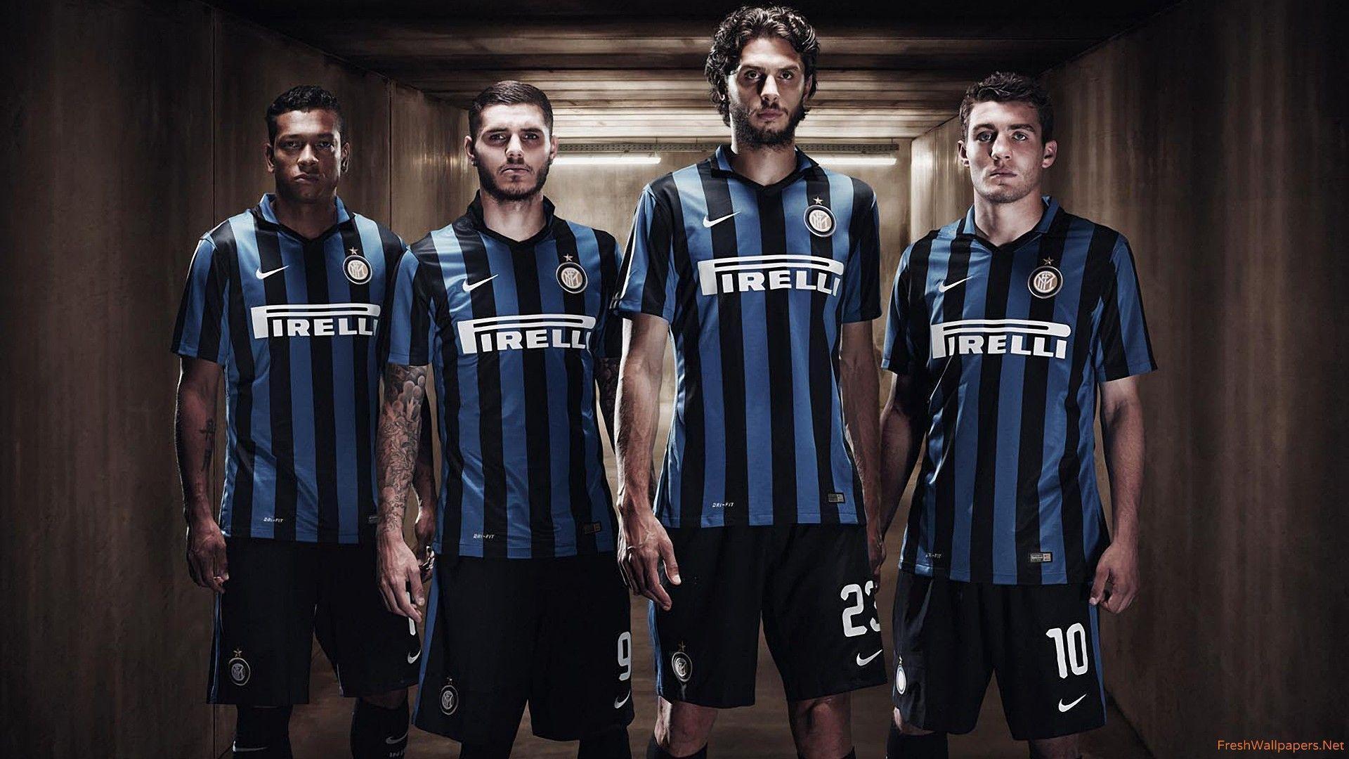 Inter Milan 2015 2016 Home Kit Wallpaper