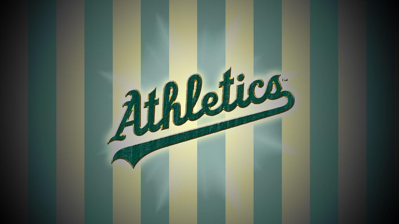 Download Oakland Athletics Neon Wallpaper