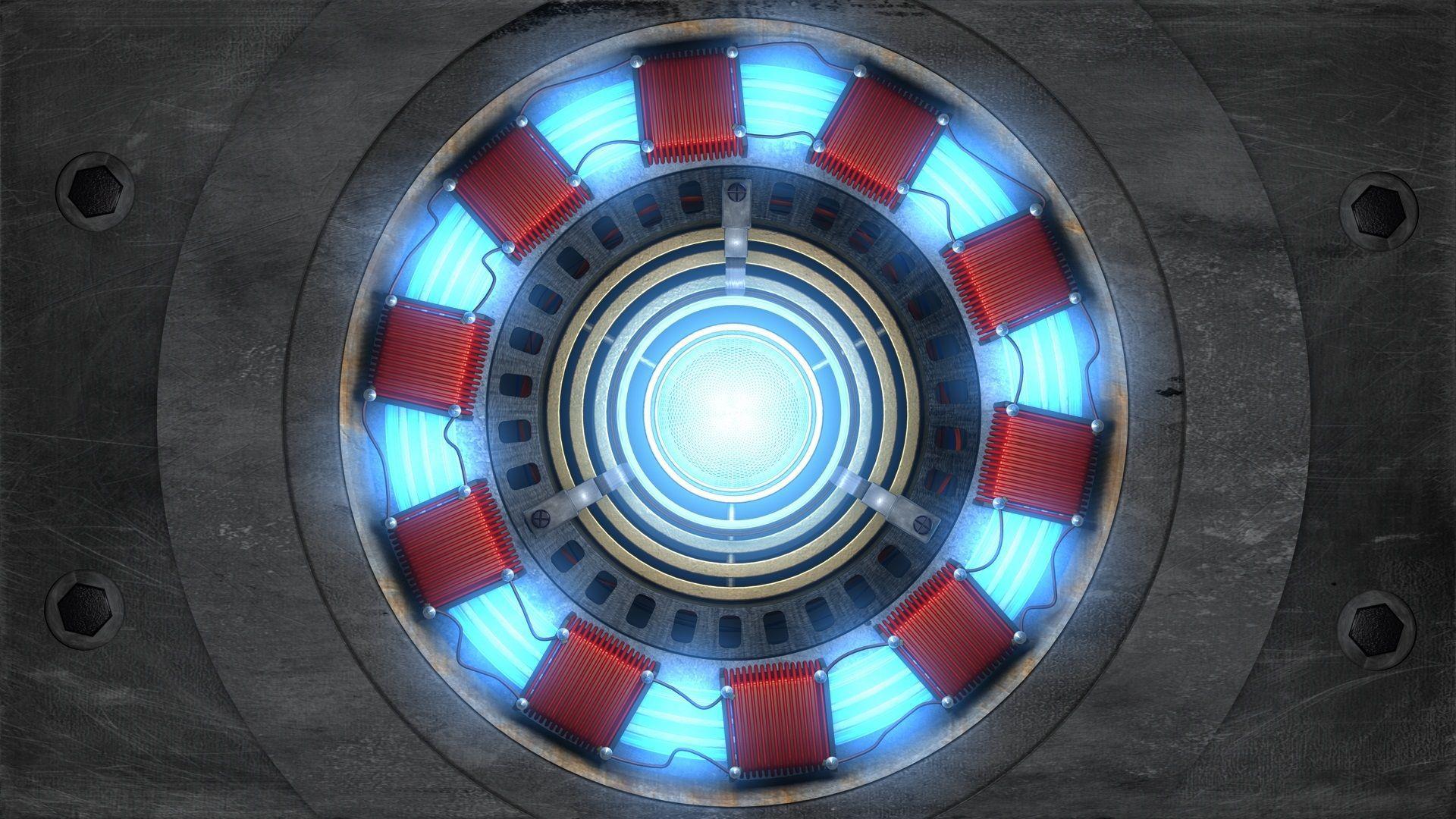 Iron Man's ARC reactor powered .wall.alphacoders.com
