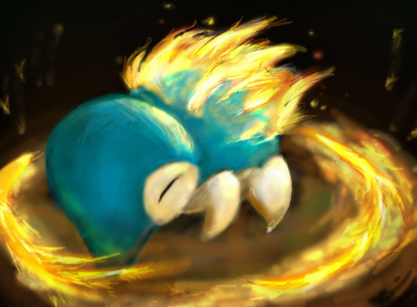 Cyndaquil used Fire Spin