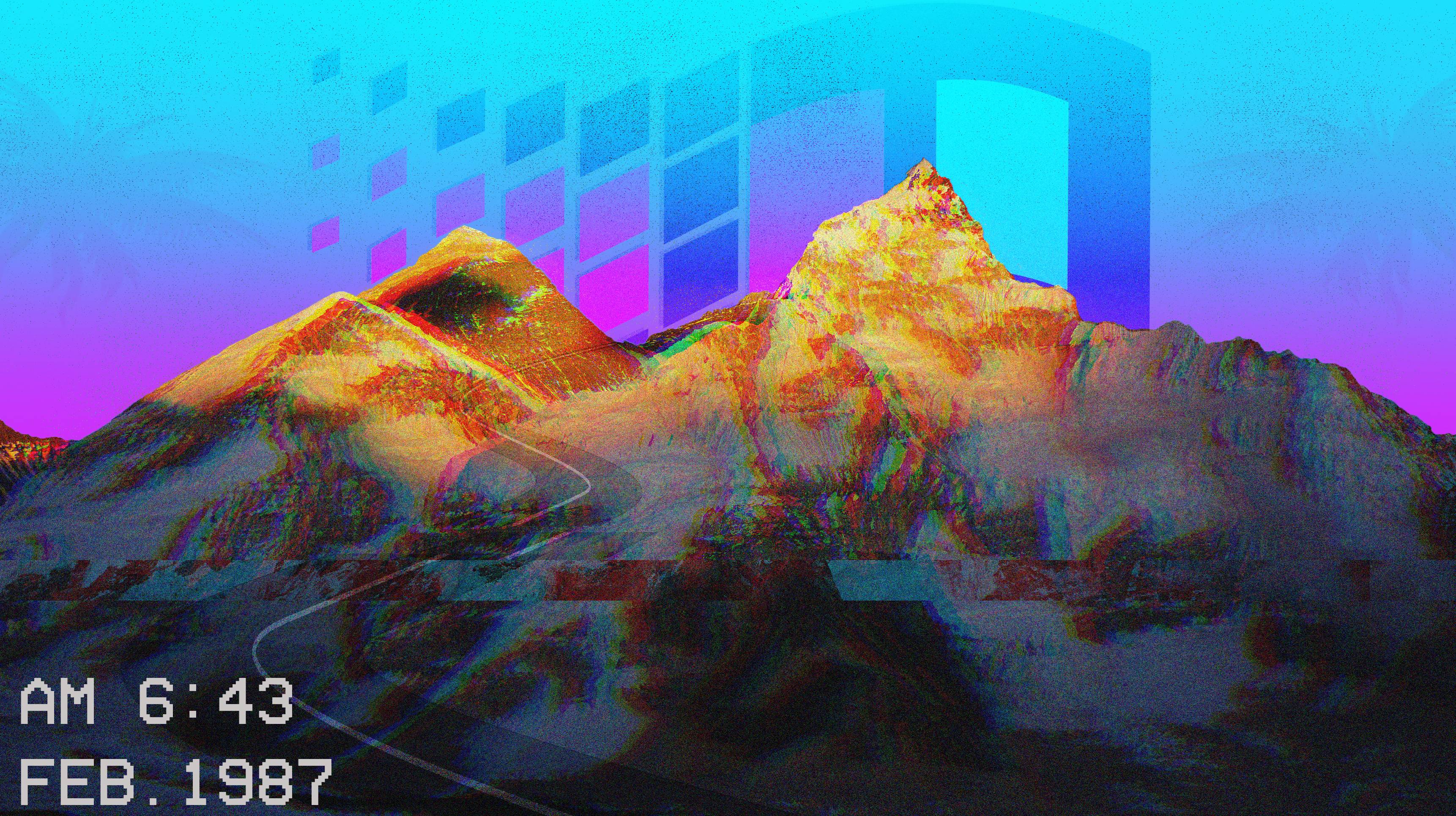 Vaporwave Wallpapers Full HD : 3D Object & CG Wallpapers
