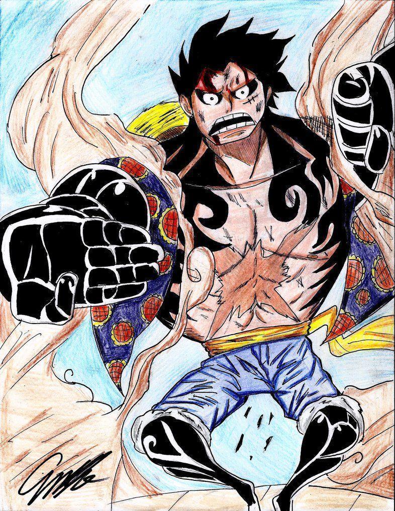 Suggestions Online. Image of One Piece Wallpaper Luffy Gear Fourth