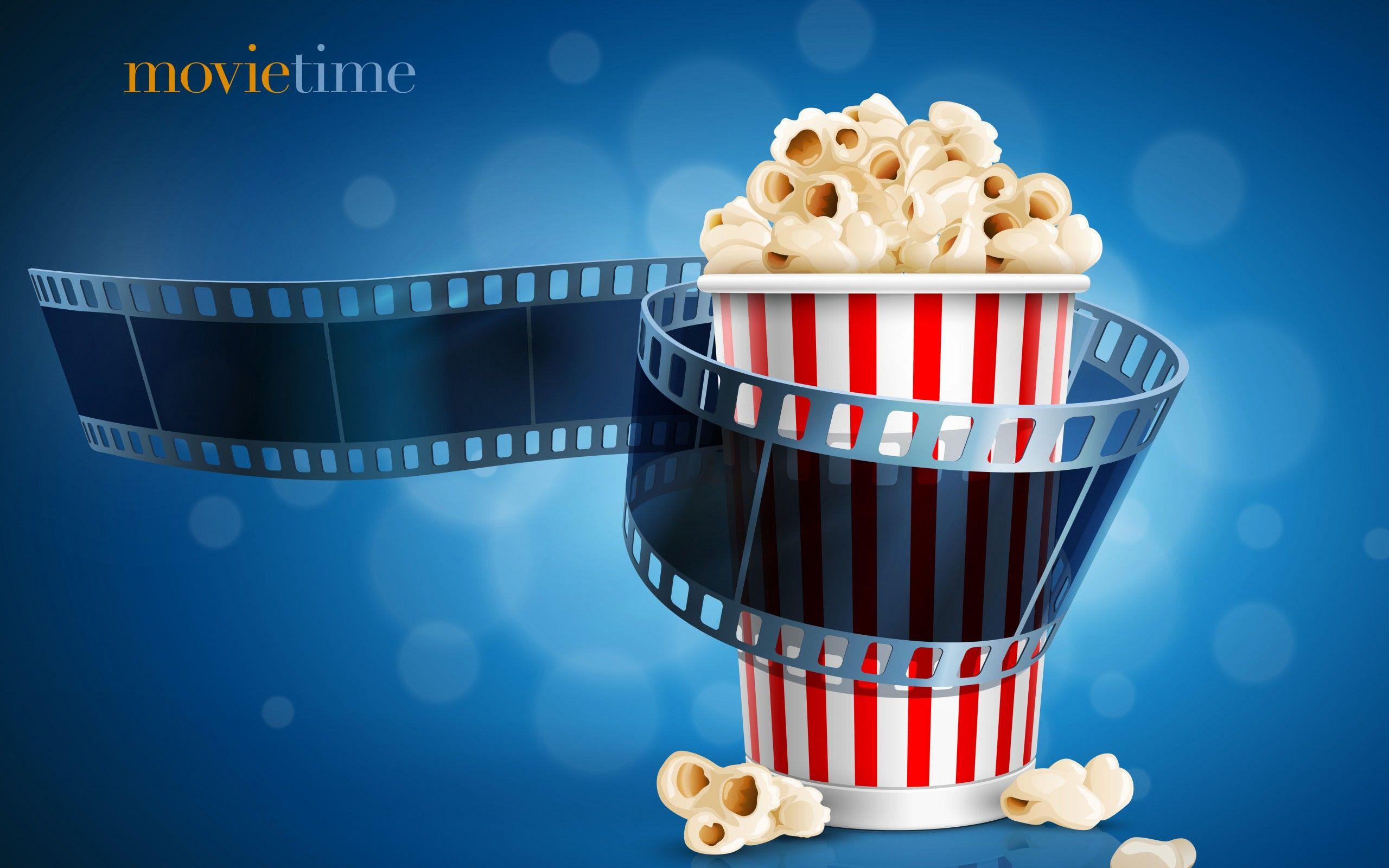 Wallpaper Movietime, Popcorn, Film, 4K, 8K, Others