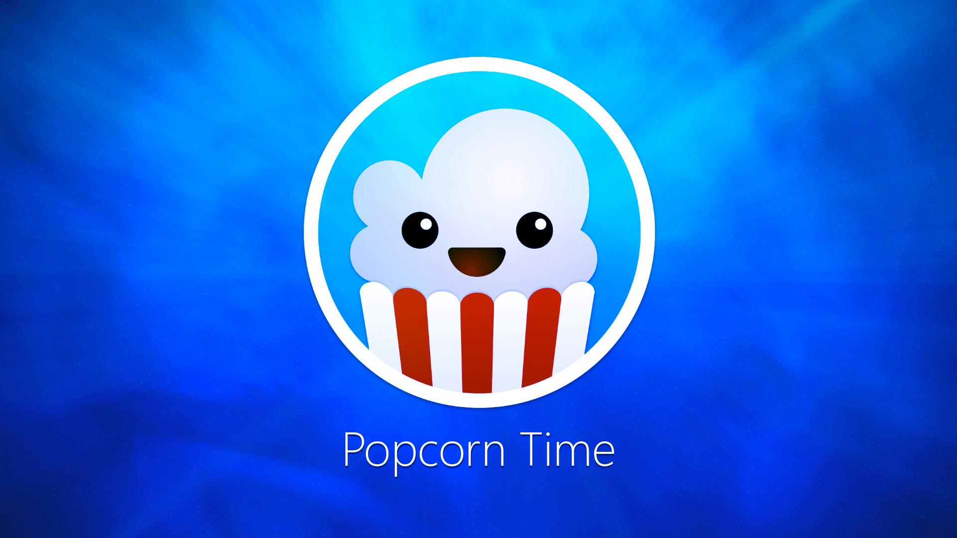 Popcorn Time wallpaper - 'Blue Space'